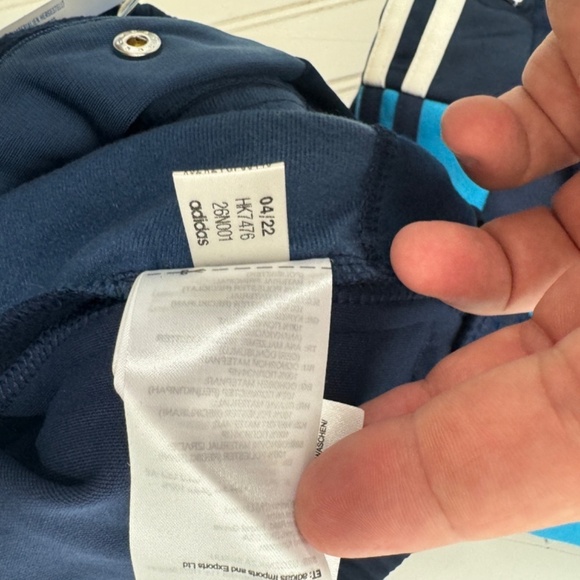 NEW Adidas RE-Process Adib Break Away Pants Small - Picture 9 of 10